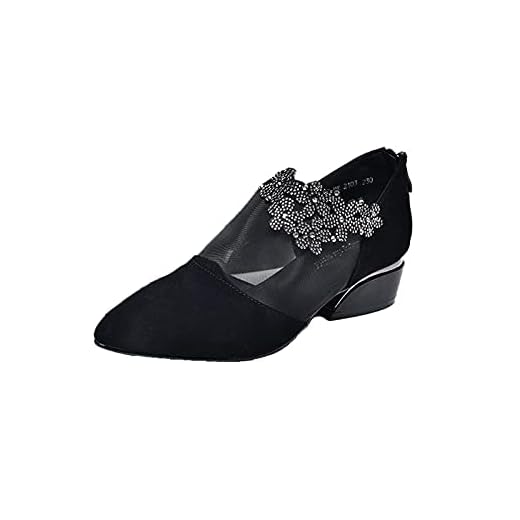 Sloggi Damen 24/7 Micrfib TAC3 Taillenslip, Schwarz (Black 04), 38 (3er Pack) 8 LLDG Damen hohle Mesh Sandalen Elegante Retro Geschlossene Sommerschuhe mit Blockabsatz Modische Spitze Gesticktes Netz Damenschuhe Bootsschuhe Slip on Freizeitschuhe Partyschuhe