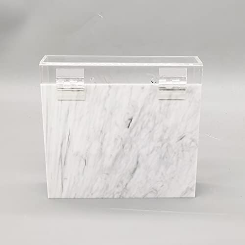 Miniatura 3 de Estante para pinzas, soporte de pinzas a prueba de polvo, soporte de exhibición de pinzas acrílicas de 8 agujeros, estante de almacenamiento, caja