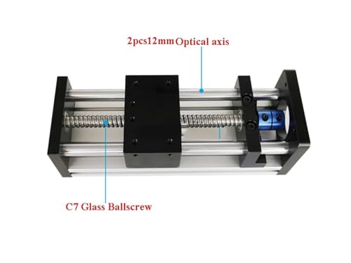 Conjunto de posicionamiento para eje XYZ y CNC con husillo de bolas 400 mm 5