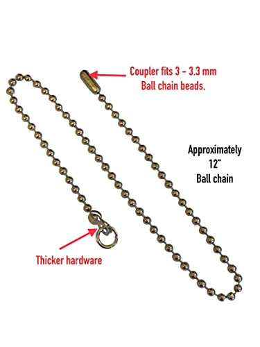 Acrylic Color Mushroom Fan Light Ball Chain Replacement Extender Ornament Set #TOP5