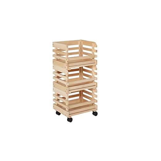 Inter Link Fruttino 60100400 Jinete de Frutas 37 x 30 x 80 cm, Madera, 37 x 30 x 80H cm