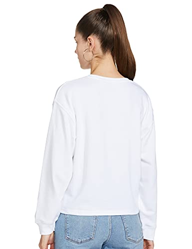 Image of Levi's Women Cotton Blend Crew Neck Sweatshirt