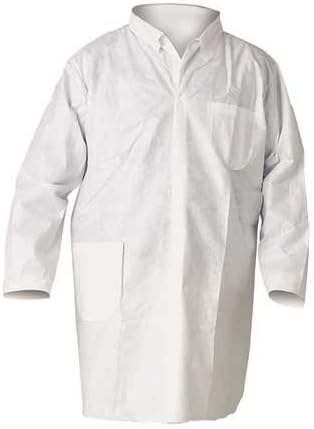Disp. Lab Coat, M, SMS, PK25