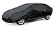 WALSER Hagelschutz Abdeckplane Auto, Autogarage Abdeckung, Abdeckplane Auto Pro, Auto Hagelschutzplane, Abdeckung Auto 100% Polyester, Auto Vollgarage, Auto Abdeckung Größe 5 - anthrazit-schwarz