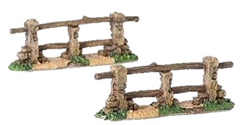 Fontanini Fences Nativity Village Accessory Figurines Set of 2