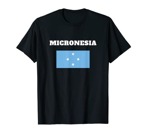 Drapeau des États fédérés de Micronésie T-Shirt