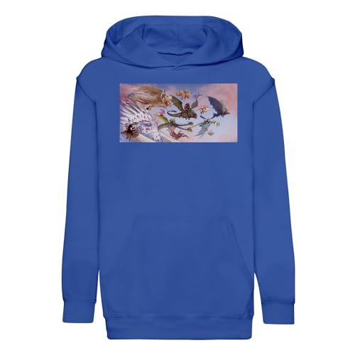 Sweat enfant dragon cartoon pour l'école et le weekend