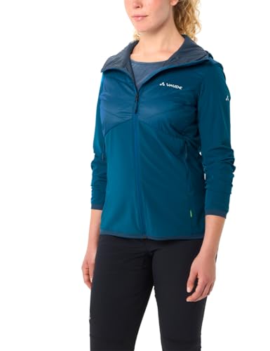 VAUDE Brenva Isolationsjacke Damen PrimaLoft Kapuze, Shore Blue, Gr. 34 – Ansicht 7