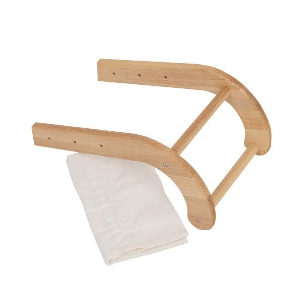 Puppenwagen Pink aus Holz | Höhenverstellbar | Lauflernwagen für Kinder ab 2 Jahren – Bild 5