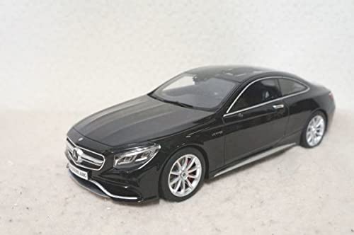 C222 S63coupeAMGミニカー Mercedes S63 C222 AMG Coupe 1/18 White - GT Spirit