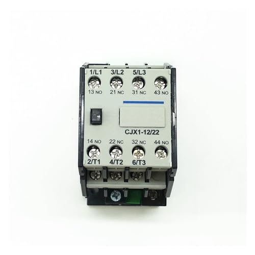 Contacteur AC CJX1-12/22 à double contact auxiliaire 2NO 2NC tension 36V