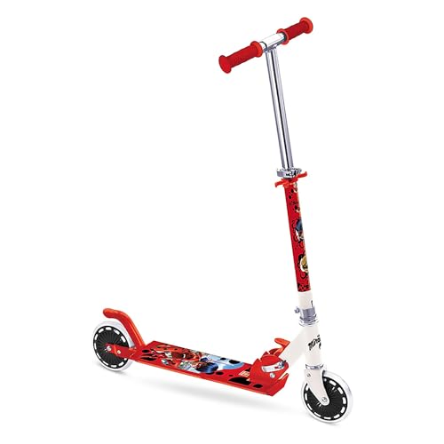 Trottinette MIRACULOUS Mondo Toys 2 roues pliable en aluminium pour enfant