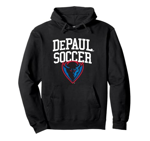 DePaul University Blue Demons Soccer Pullover Hoodie