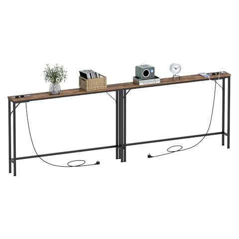 VEDECASA Lot de 2 tables consoles Cover