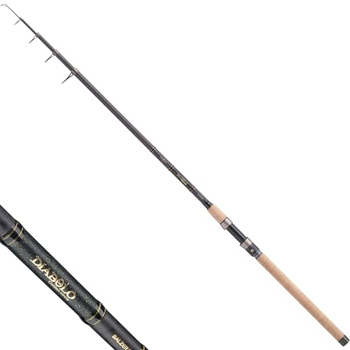 Balzer Angelrute Diabolo Golden Circle Tele Dead Bait Heavy 3,60m, Teleskoprute Hechtrute 50-150g Balzer Angelrute Diabolo Golden Circle Tele Dead Bait Heavy 3,60m, Teleskoprute Hechtrute 50-150g
