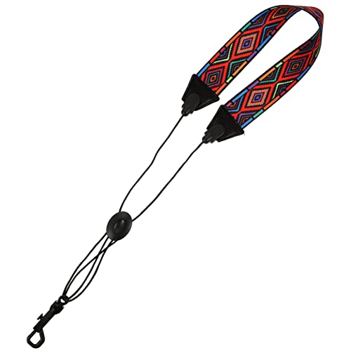 STOBOK サックススト 楽器スト サックス練習用ハーネス サックスベルト 楽器ネックスト サックスロープ サックスパーツ サックスネックスト ポリエステル