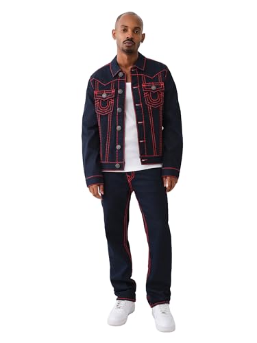 Image of True Religion Men's Jimmy Jacket Discharge Bandana, Black