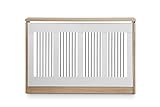 Topkit | Cubre radiadores Cristian 3121 | Cubreradiadores Modernos | Medidas Exterior 120 x 83,5 x 18,5 cm | Medidas Interior 114,5 x 81 x 15 cm | Estanterias para radiador. (Roble Blanco)