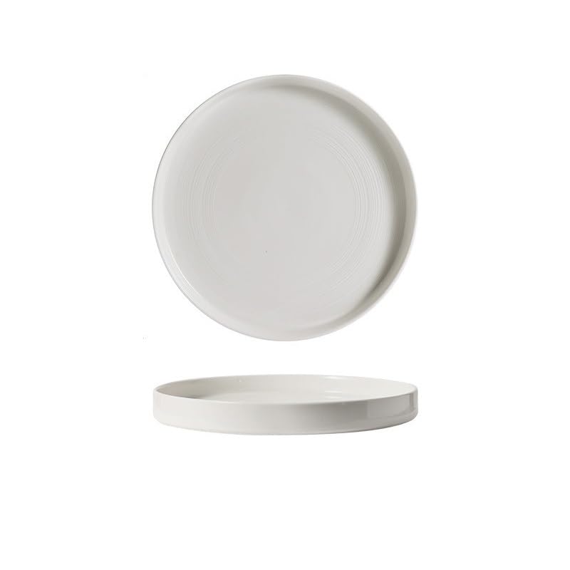 Talerz obiadowy talerze do naczyń biały talerz obiadowy serwujący ceramiczny stek zachodni talerz obiadowy można układać w stos