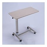 used bedroom furniture sale  Portable Laptop Desk Cart Adjustable Workstation with Wheels It Can Be Used in The Bedroom Living Room Bed Nursing (Color : Beige)