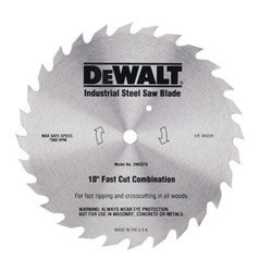 High-Speed 7.25-inch Combination Saw Blade - Model Dw3323