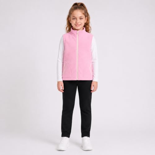 Image of Mud Kingdom Boys Girls Polar Fleece Vest Winter Thick Warm Outerwear Funny Cartoon
