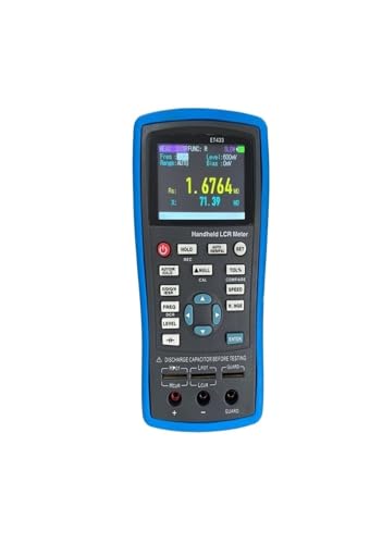 プロフェッショナルLCRメーター 2.8インチ TFT ハンドヘルド LCR デジタルブリッジ 容量 インダクタンス 抵抗 周波数テスター 100Hz~10kHZ プロにもDIY愛好家にも(ET433)