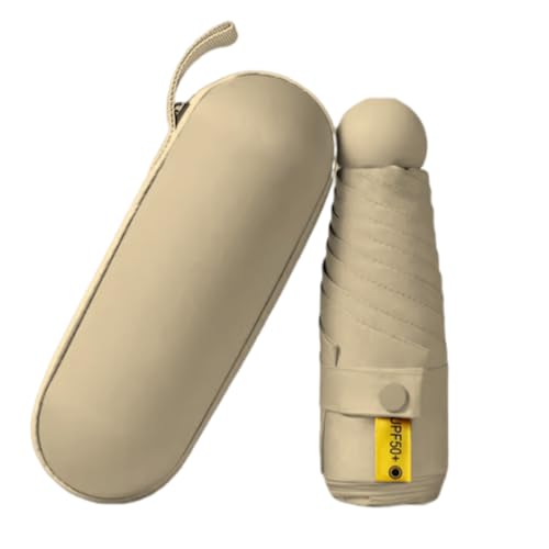 Guarda chuva Pequeno de Bolso Ultra Compacto e Versátil – Mini Guarda-chuva Dobrável com Proteção UV