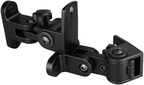 Negosu(2個)サラウンドスピーカースタンド壁掛けスピーカースタンド回転式亜鉛合金製オーディオスタンド小型スピーカー用壁掛けスタンドユニバーサルデザイン安定した取り付け本棚に適しています