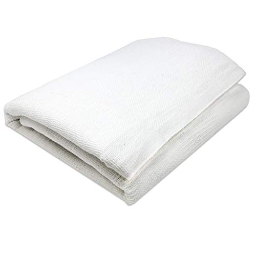 EverOne White Cotton Thermal Blanket 66 x 90