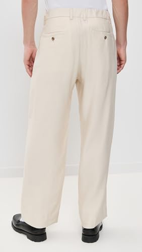 Men's Kay Pleated Linen Trousers3