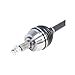 1Pcs Front CV Axle Shaft fits Jeep Compass 2022 2.4L L4 AWD; Limited or Trailhawk; w/ 4.30 Axle Ratio Driver/Passenger Side Assembly CV Joint