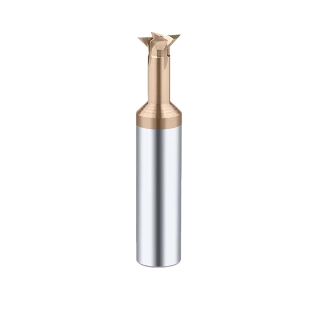 Herramienta CNC de 45, 60 y 75 grados, fresa de cola de milano de carburo for metal, fresa de chaflán de acero de tungsteno, 1 pieza(8 * 60MM*45)