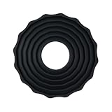 Universal Foldable Reversible Silicone Camera Lens Shade 53mm-88mm(Large)