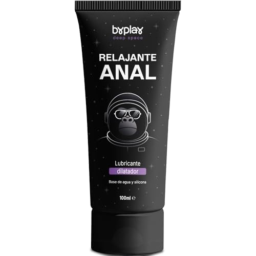 BYPLAY Lubricantes Dilatación - Lubricante Anal relajante - Gel Suave y Dilatador a base de agua, Sensación Sin Dolor - 100ml