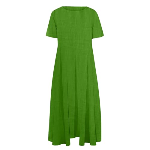 Robe décontractée ample et plissée pour un confort optimal en été - 4