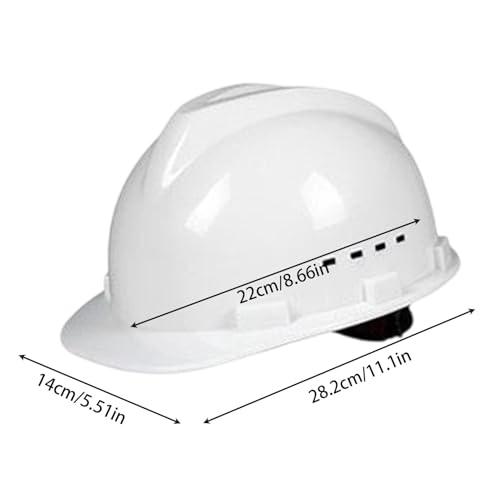 Casco ajustable y cómodo que elimina el calor en trabajos de construcción 2