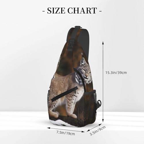 Bolso cruzado masculino tipo bandolera mochila para senderismo miniatura 3