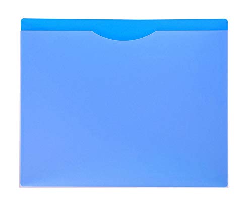 Nova Filer Waterproof Poly-File Folders with Top Tab, Letter Size, Single Colors, 10pcs Pack