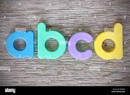 Alphabet Plastic Magnet Small A to Z ABCD Complete Set of Letters for Kids Multicolo