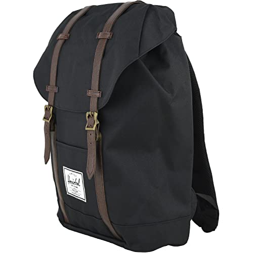 Herschel Retreat Backpack, Black/Chicory Coffee, One Size #TOP1