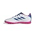 adidas Goletto IX Turf Sneaker, White/Bright Royal/Team Shock Pink, 1.5 US Unisex Little Kid