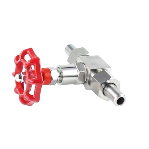Vanne pointeau inox 304 1/4" robinet haute pression J13-160P - 5