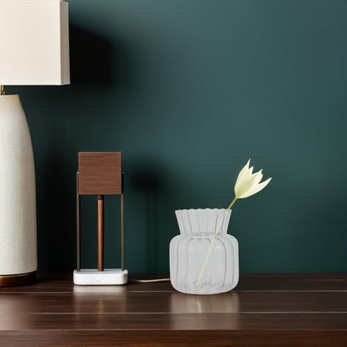 Jarrones pequeños de cristal de diseño artesanal único para decoración selecta 7
