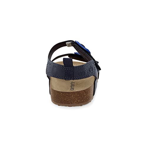 Carter's Boy's Aldus Sandal, Navy, 9 Toddler #TOP2
