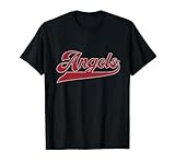 Angels Name Vintage Retro Gift Men Women Boy Girl T-Shirt