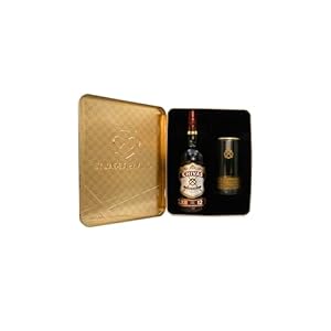 Chivas Regal 12 años Whisky Escocés de Mezcla con Lata y Vaso de Regalo – 700 ml