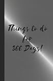  Things to do for 366 Days: A bullet formatted book for your day to day List of things to do - Metal effect: 2 (To Do List 5.06\" x 7.81\")