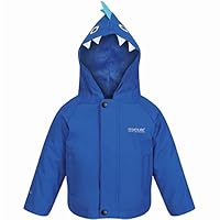 Regatta Kids Dino Waterproof Animal Winter Coat - Blue Shark - 2-3 Yrs