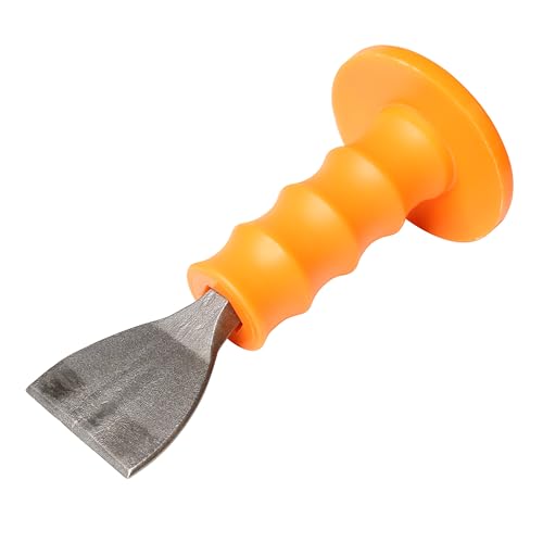 Image of Mayhew Select 35705 2-1 /4-by-7-3 /4-Inch Handguarded Mason Chisel , Black